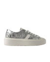 【正規取扱店】D.A.T.E. レディーススニーカー HILL LOW SILVER-SILVER HP-ST-SL (デイト)