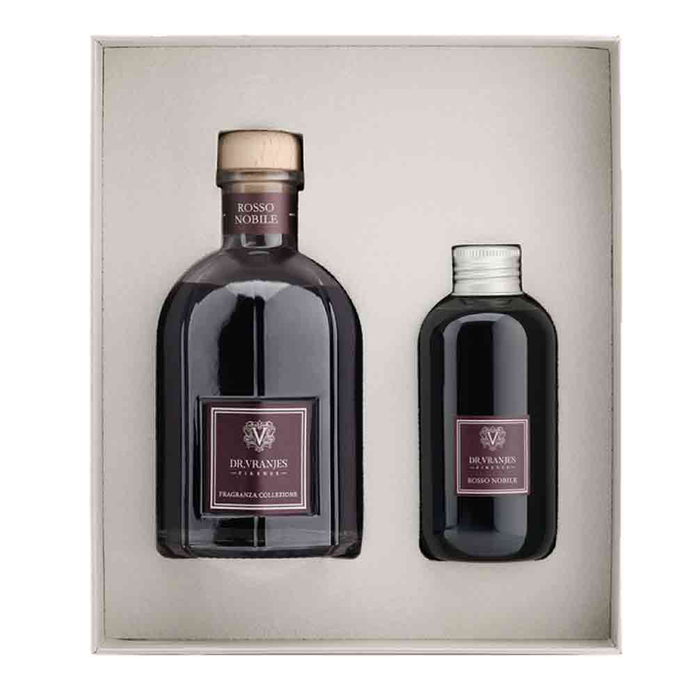 【正規取扱店】DR.VRANJES GIFT BOX 100mlディフューザー + 150mlリフィル ROSSO NOBILE ロッソ ノービ..