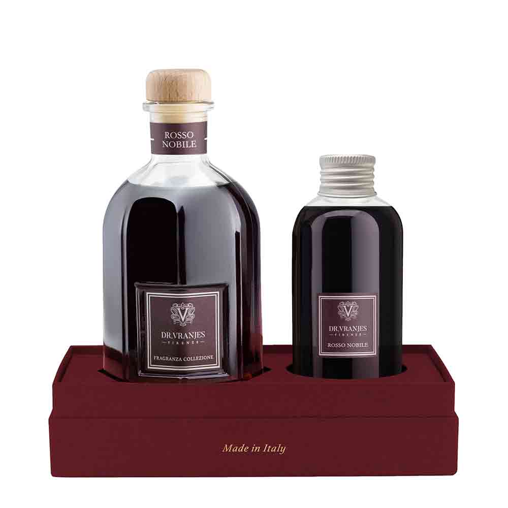 Rakuten - 【正規取扱店】DR.VRANJES GIFT BOX 100ml ディフューザー + 150mlリフィル ROSSO NOBILE ロッソ ノービレ (ドットール・ヴラニエス ドットールヴラニエス)