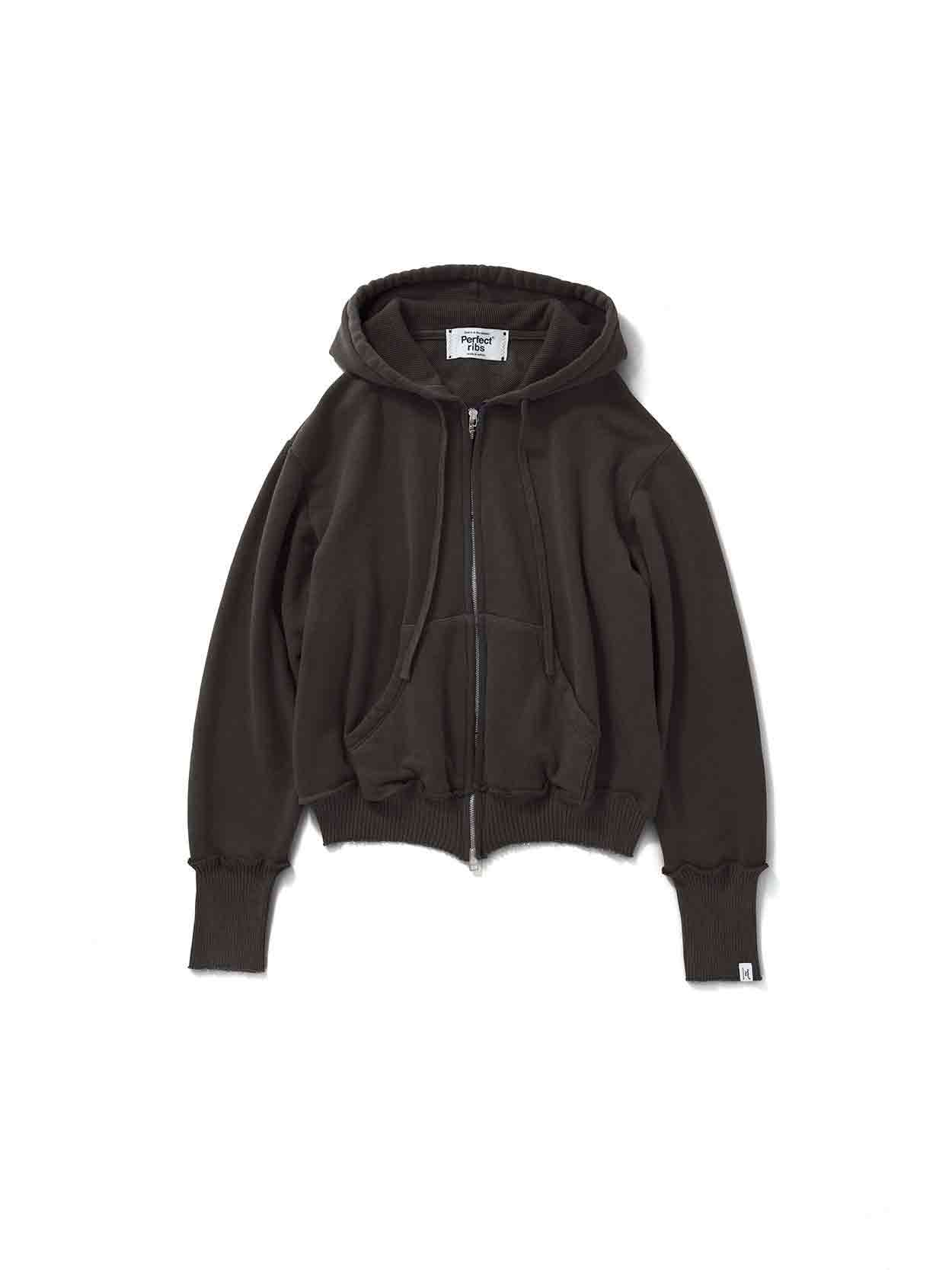 Rakuten - 【正規取扱店】Perfect ribs ZIP Hoodie FadeBlack (パーフェクトリブズ)