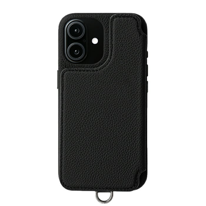 Rakuten - 【正規取扱店】DEMIU POCHE FLAT iPhone17 BLACK 携帯ケース(デミュウ)
