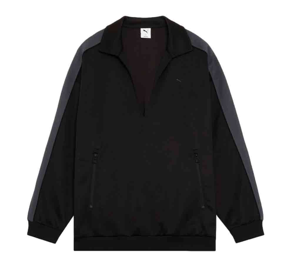 Rakuten - 【正規取扱店】PUMA ユニセックス T7 スキッパー ジャージ PUMA Black (プーマ)