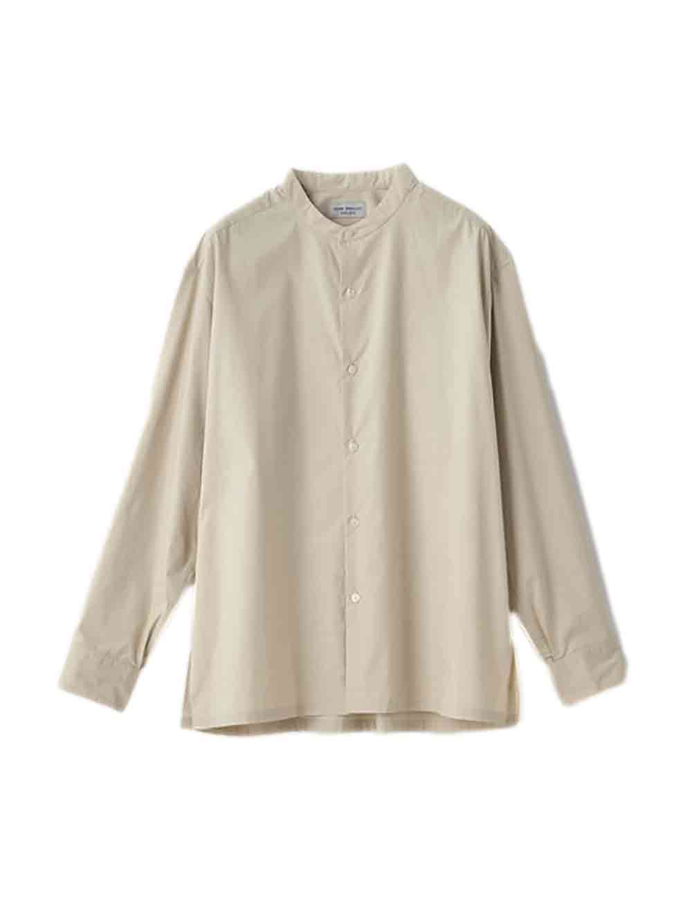 Rakuten - 【正規取扱店】JOHN SMEDLEY コットンシルク長袖バンドカラーシャツ FB258 (ジョンスメドレー)