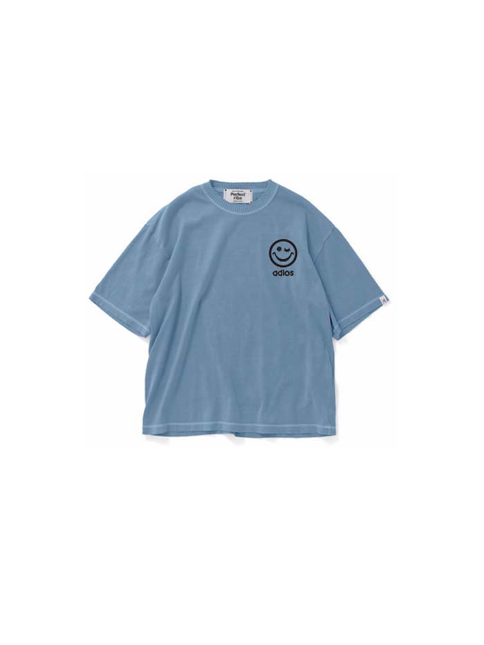 樂天商城 - 【正規取扱店】Perfect ribs × A LOVE MOVEMENT GOOD VIBES ONLY Short Sleeve T Shirts Fede Blue(パーフェクトリブズ)
