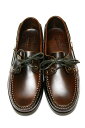 【正規取扱店】Paraboot BARTH デッキシューズ MARRON-AMERICA ブラウン×ダークブラウン (パラブーツ バース)