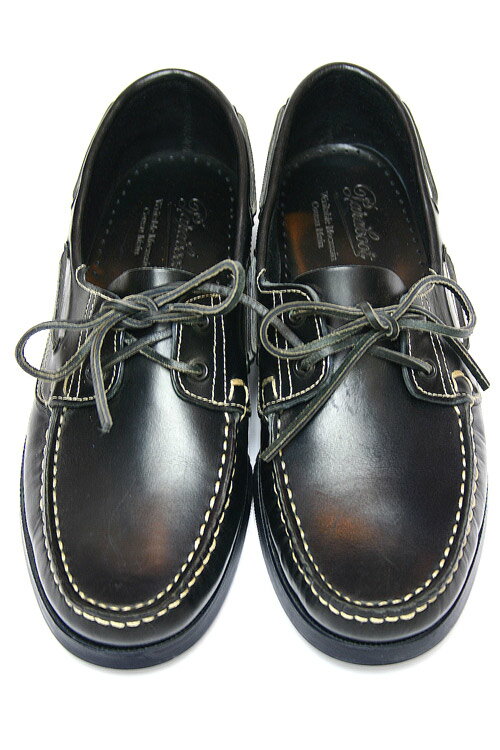 【正規取扱店】Paraboot BARTH デッキシューズ BLEUE-LIS MARINE ダークネイビー×ブルー (パラブーツ バース)