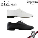 yK戵Xzrepetto Oxford shoe Zizi for men Goatskin 2F WHITE BLACK (WW Y ybg zCg ubN €v)