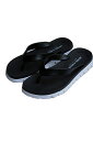 【正規取扱店】HENRY&HENRY(ヘンリー&ヘンリー)RUN サンダル NERO/WHITE SOLE