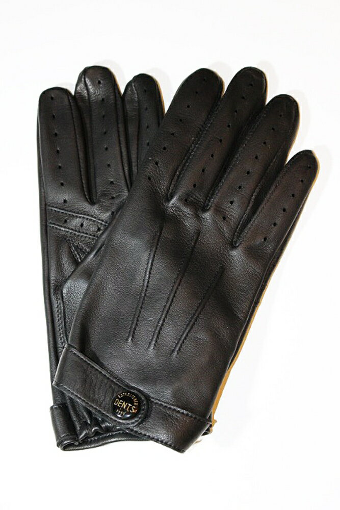 デンツ　手袋（メンズ） 【正規取扱店】DENTS 007 スペクターモデル UK M15-1007 BLACK (デンツ)