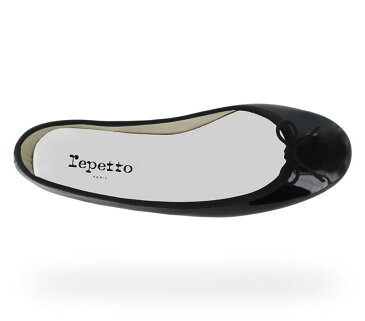 【正規取扱店】repetto Ballerina Cendrillon Patent leather Black 牛革 エナメルブラック (レペット) (サンドリオン レペット)