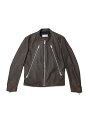 メゾン マルジェラ ライダースジャケット メンズ 【正規取扱店】Maison Margiela 17S/S ハの字ライダース BROWN(メゾンマルジェラ)