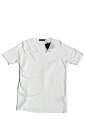 【正規取扱店】ROBERTO COLLINA 17S/S 半袖リネンVネックニット 2 BIANCO (ロベルトコリーナ)(4)