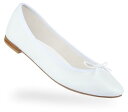 repetto Ballerina Cendrillon Vegetal like White 牛革 ホワイト (レペット) (サンドリオン レペット)