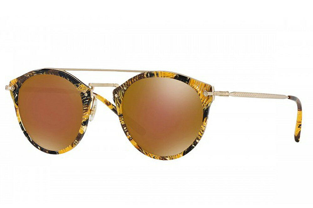 【正規取扱店】OLIVER PEOPLES POUR ALAIN MIKLI Remick Palmier Soleil with Gold Bronze (オリバーピープルズ)