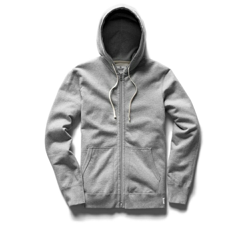 REIGNING CHAMP FULL ZIP HOODIE フルジップパーカー RC-3205 MIDWEIGHT TERRY H.GREY (レイニングチャンプ)