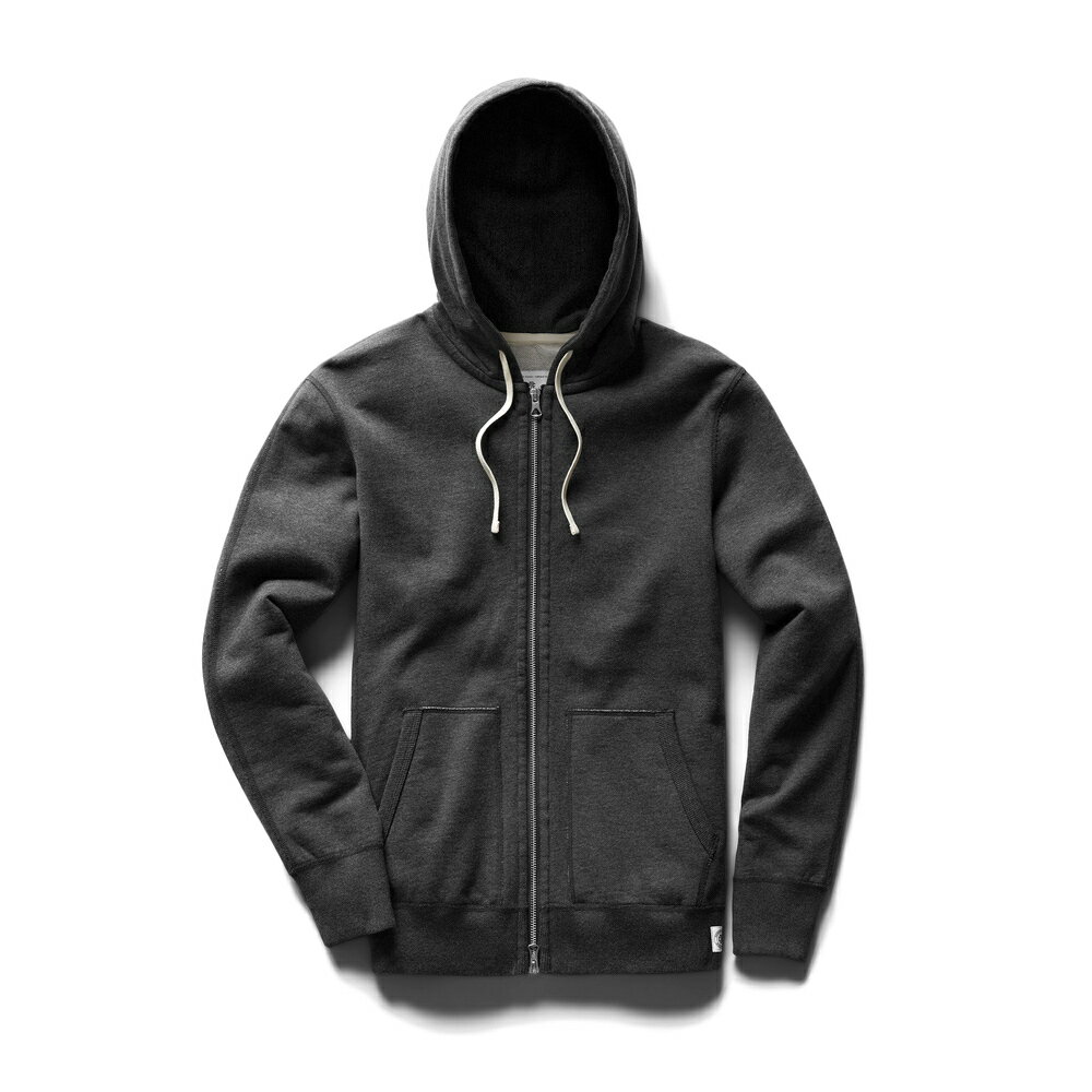 REIGNING CHAMP FULL ZIP HOODIE フルジップパーカー RC-3205 MIDWEIGHT TERRY CH.GREY (レイニングチャンプ)