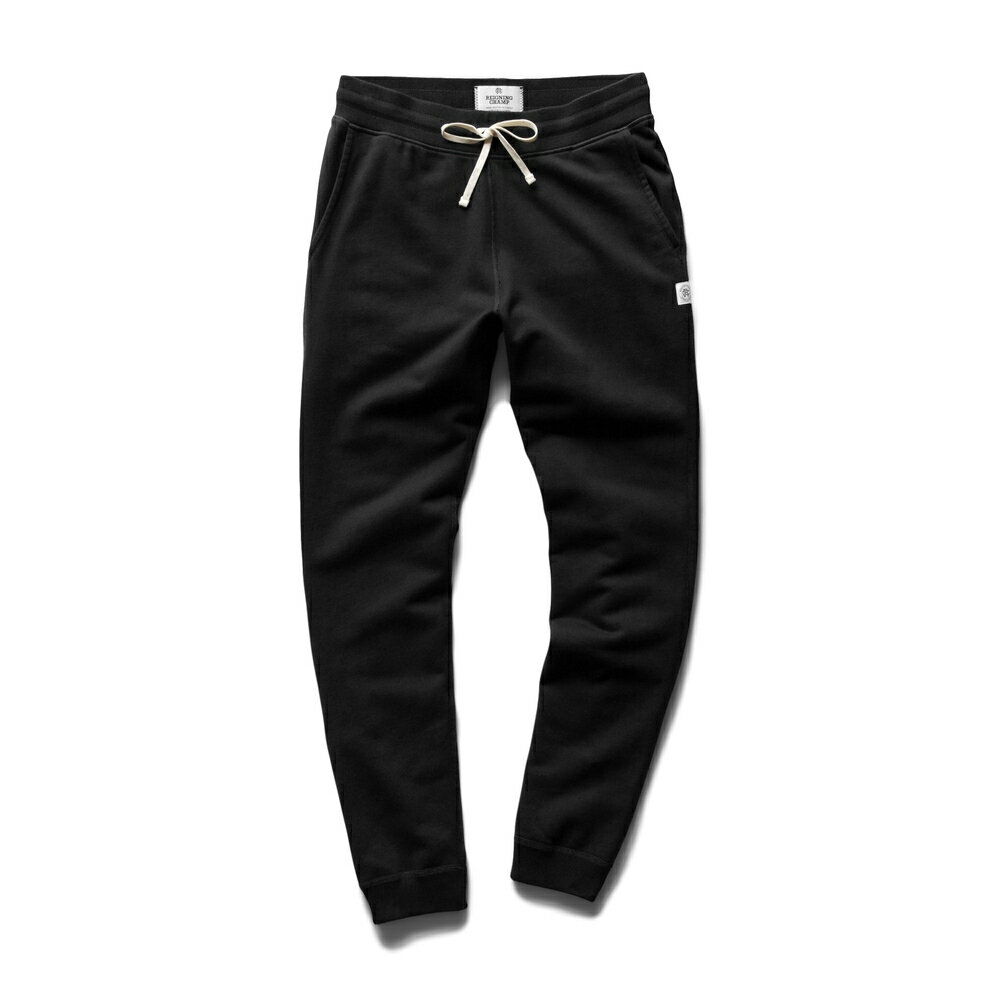 REIGNING CHAMP SLIM SWEATPANT スエットパンツ RC-5075 MIDWEIGHT TERRY BLACK (レイニングチャンプ)