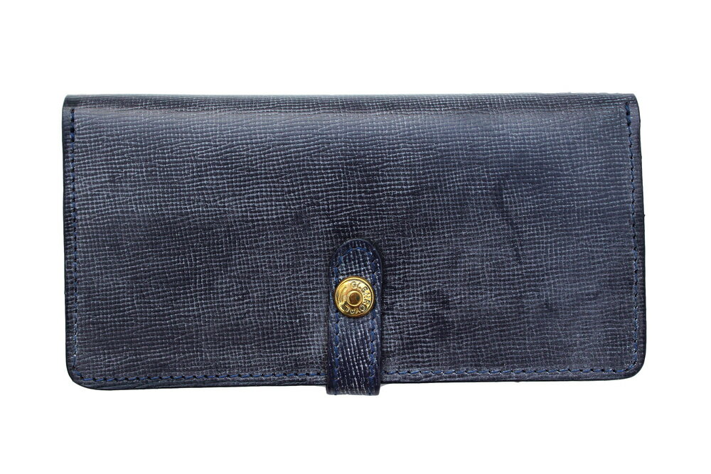 グレンロイヤル 財布（レディース） 【正規取扱店】GLENROYAL ROUND LONG WALLET SAFFIANO ラウンドロングウォレット サフィアーノ DARK BLUE (グレンロイヤル)