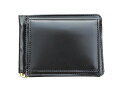 【正規取扱店】GLENROYAL MONEY CLIP WITH COIN POCKET 小銭入れ付マネークリップ BLACK (グレンロイヤル)