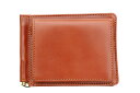 【正規取扱店】GLENROYAL MONEY CLIP WITH COIN POCKET 小銭入れ付マネークリップ OXFORD TAN (グレンロイヤル)