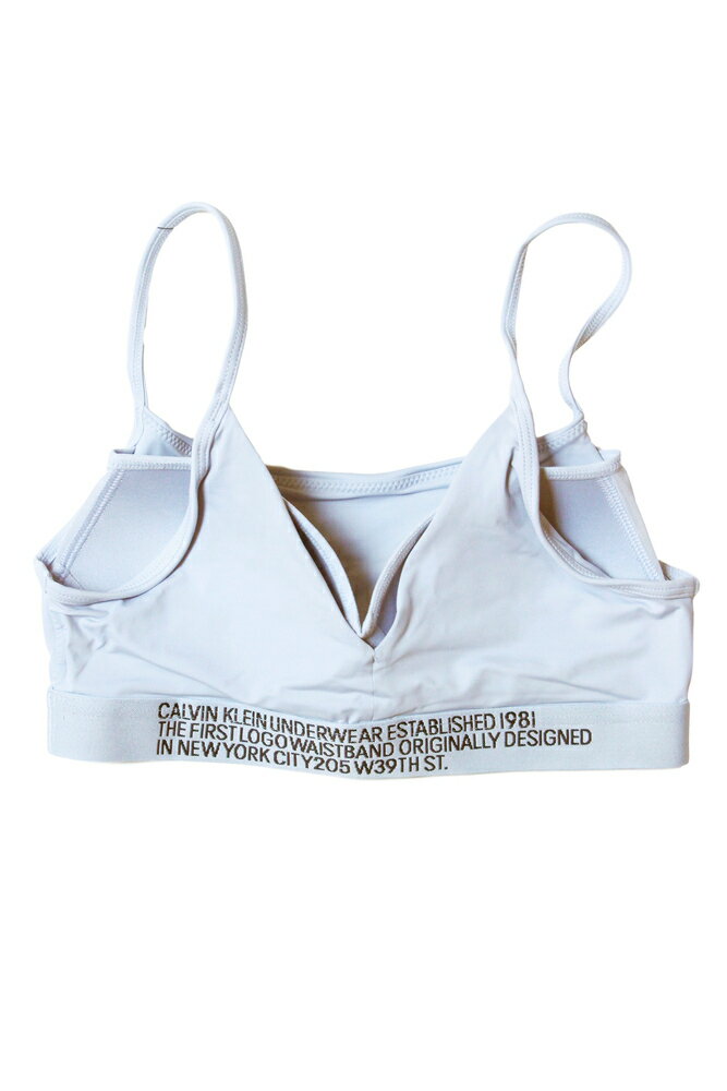 【正規取扱店】Calvin Klein underwear ブラレット QF5181AD STATEMENT1981 BLX L.BLUE (カルバン クライン アンダーウェア)