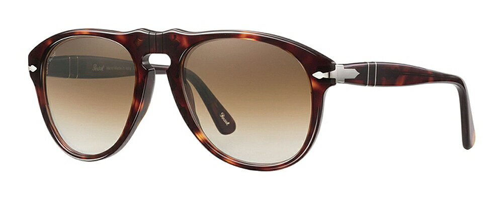 Persol PO0649 24 51 ティアドロップサングラス HAVANA BROWN (ペルソール)アジアンフィットモデル