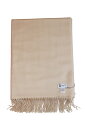 【正規取扱店】Johnstons WA000056 大判カシミアストール SB0203 NATURAL (ジョンストンズ)