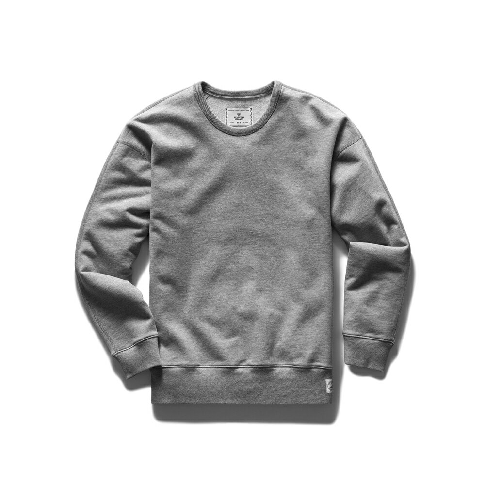 REIGNING CHAMP RELAXED CREWNECK リラックスクルーネックスエット RC-3665 MIDWEIGHT TERRY H.GREY (レイニングチャンプ)