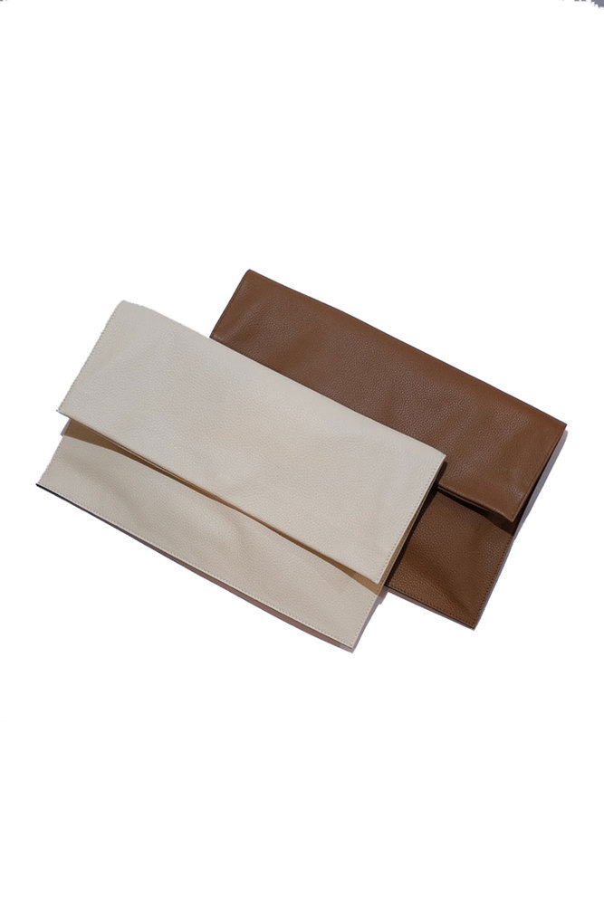 yK戵XzCISEI VZC 1210LD Clutch Bag BEIGE