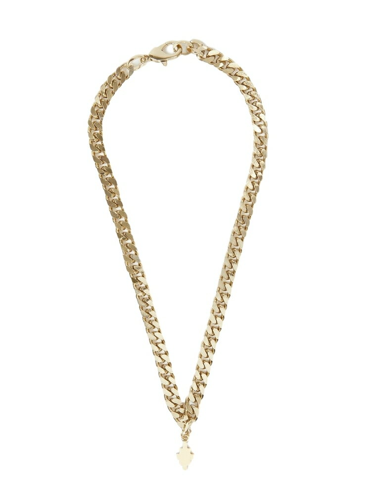 【正規取扱店】MARCELO BURLON マルセロ ブロン CROSS NECKLACE GOLD