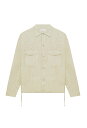 楽天THE PARKJOHN ELLIOTT ジョンエリオット Cotton Poplin Frame Snap Overshirt Desert