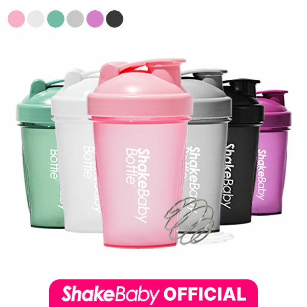 ★公式販売店★[SHAKE BABY]オリジナルボトル 600ml 6色 中1個 # プロテイン シェイカー トレーニング ダイエット ドリンクボトル スポーツ アウトドア ジム ボトル 水筒 韓国食品 [韓国直送]