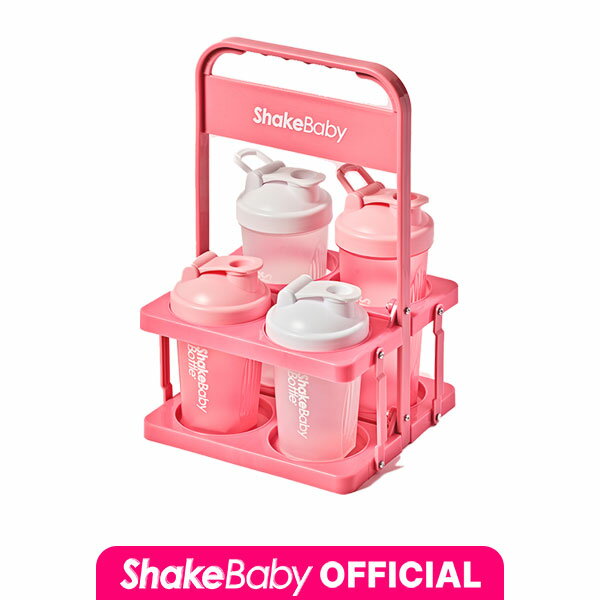 ★公式販売店★[SHAKE BABY] シェイクベビーピンクボトルキャリー (+専用ボトル贈呈) [韓国直送]
