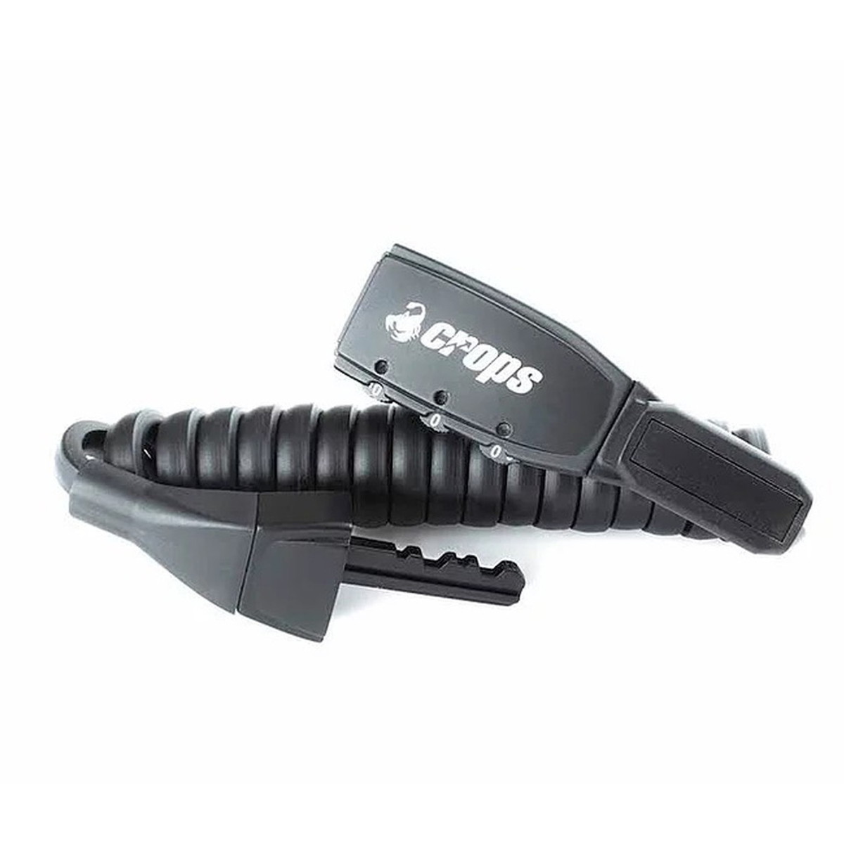Dial Lock - crops/クロップス K3-BR120B K3-BIRO （K3バイロ） ブラック ブラケットロック 自転車用品