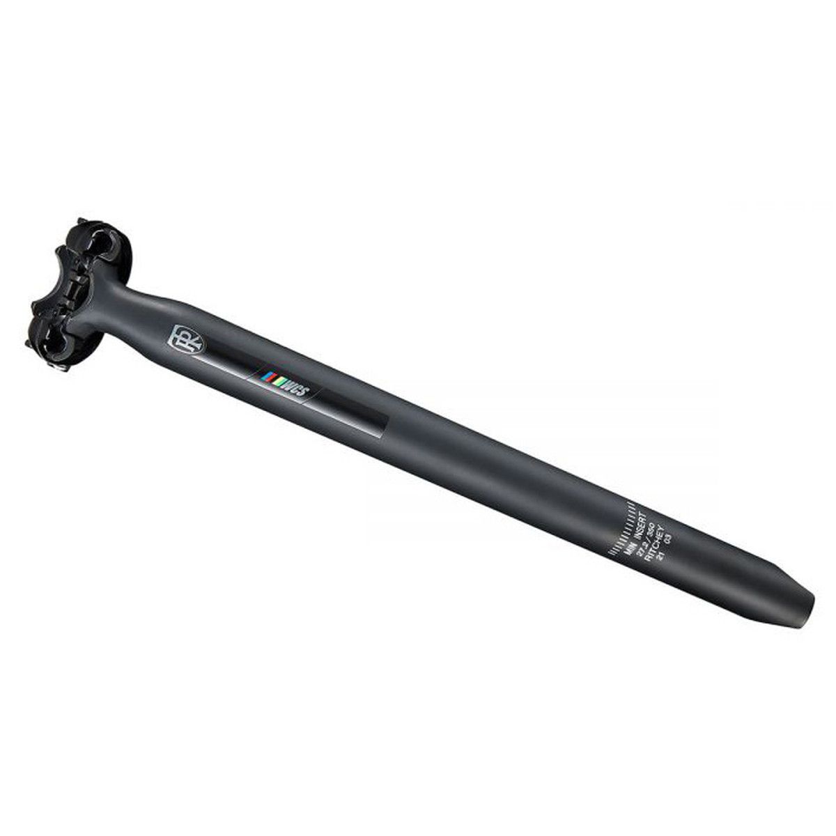 RITCHEY/リッチー WCS 1ボルトポスト 31.6×400mm ブラック シートポスト 自転車部...