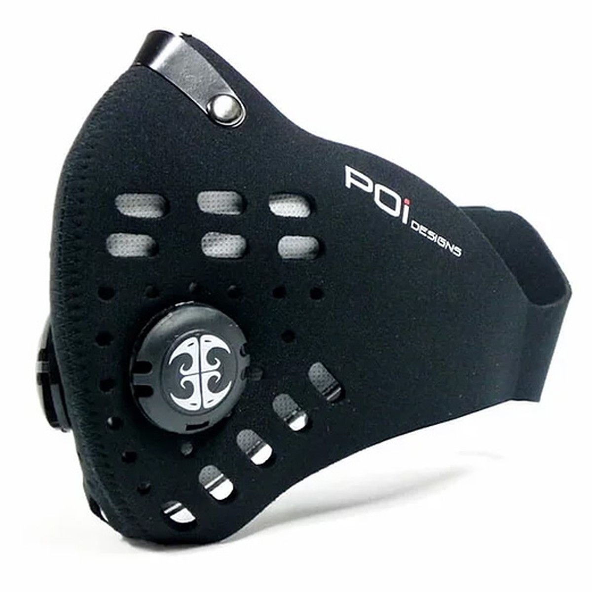 POi DESIGNS/ピーオーアイデザイン MKN01 TOUR MASK BLACK プロテクター 自転車用品