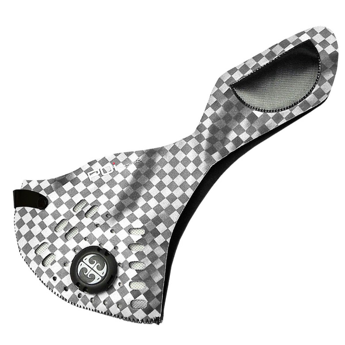 POi DESIGNS/ピーオーアイデザイン MKN01 TOUR MASK チェッカー プロテクター 自転...