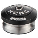 KCNC/ケーシーエヌシー OMEGA-S2 (オメガS2) ブラック インテグラル ヘッドセット 自転車部品 サイクルパーツ