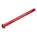 KCNC/ケーシーエヌシー KQR09 7075AL ヘックスタイプスルーアクスル レッド クイックリリース 自転車部品