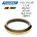 RITCHEY/リッチー WCS ベアリング 1-1/4 ZS49 1個 ヘッドパーツ 自転車部品 サイクルパーツ