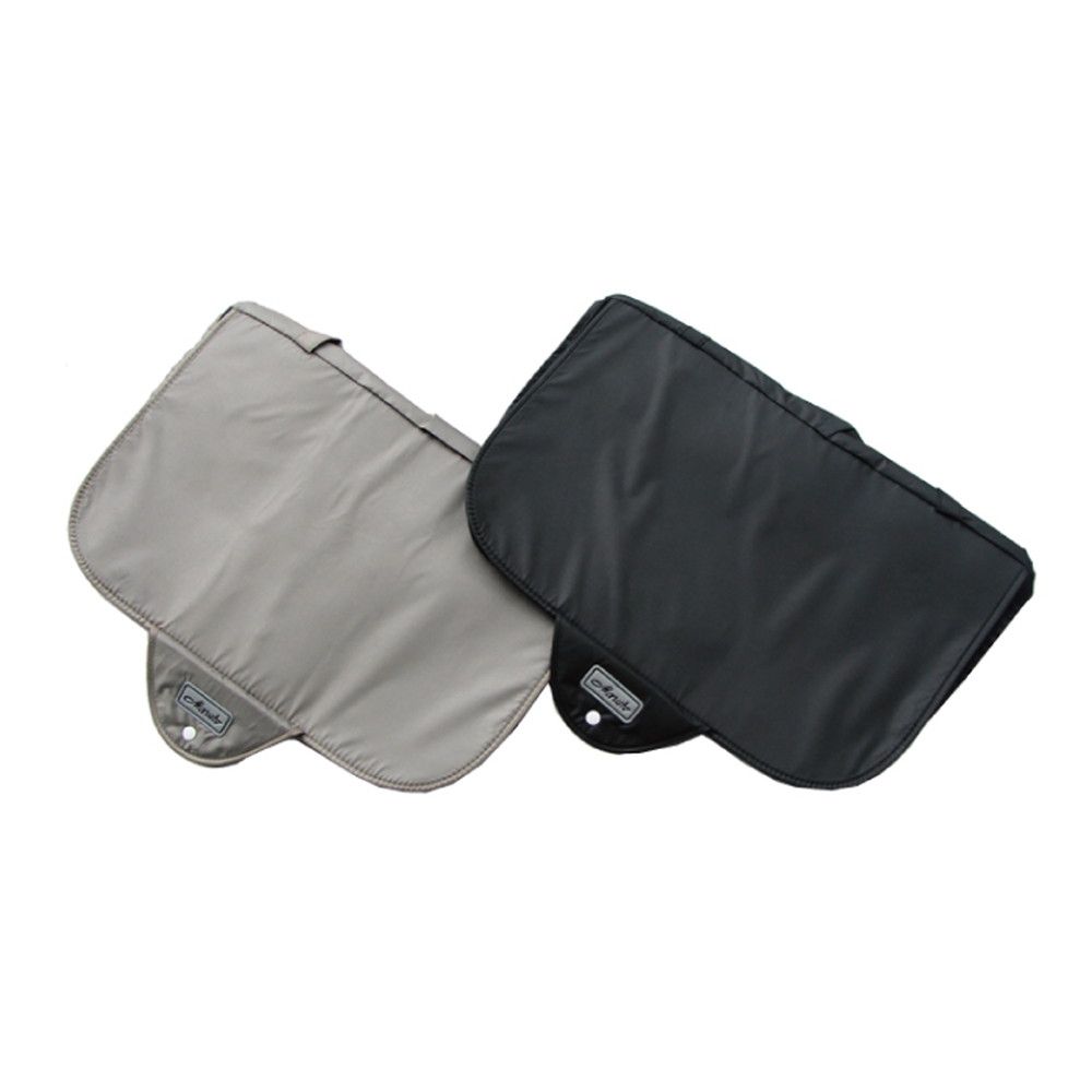 Maruto/マルト BC-2000 ワイドカゴ用 2段式前用バスケットカバー大きいサイズ ブラック 2