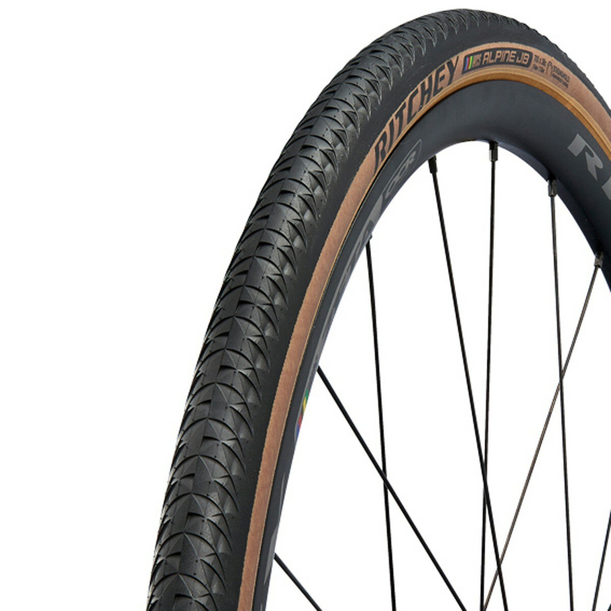 RITCHEY/リッチー WCS ALPINE JB 700×30C クリンチャー ブラック/タンサイド タイヤ 自転車部品 サイクルパーツ