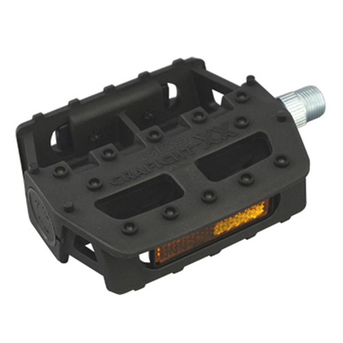 MKS/Mikashima Manufacturing GRAFIGHT-XX 1/2 Shaft Black Pedals Bicycle Parts Cycle Parts