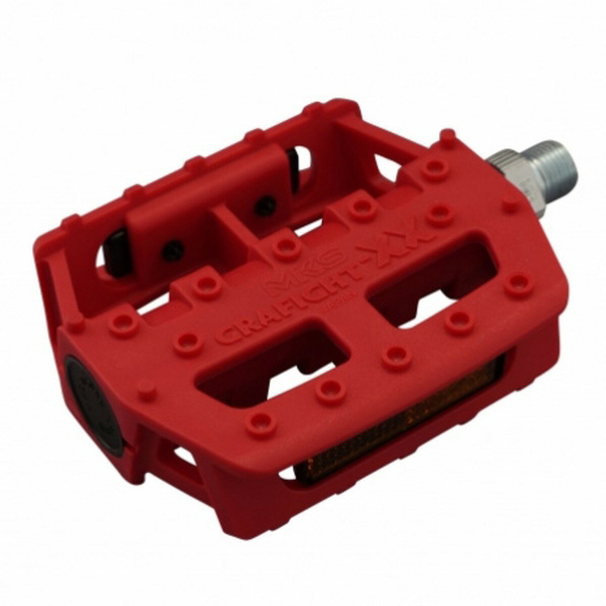 Other - MKS/三ヶ島製作所 GRAFIGHT-XX 9/16シャフト レッド ペダル 自転車部品 サイクルパーツ