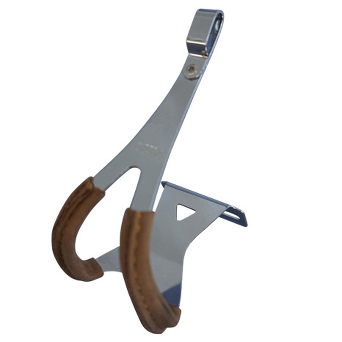 MKS/三ヶ島製作所 TOE CLIP STEEL DEEP（トゥクリップ） 鉄 皮付 Lサイズ トゥークリップ 自転車部品 サイクルパーツ