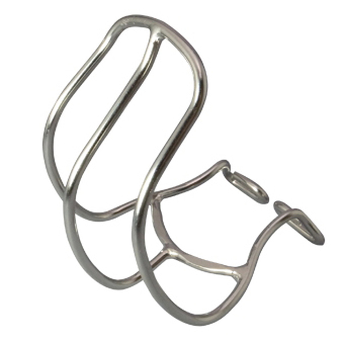 ・ステンレスの線材を曲げて、ひとつひとつハンドメイド溶接をした逸品。 ・錆に強く汚れもつきにくい。 ・丸断面線材なので、靴あたりが優しい。 ・軽やかで美しいフォルムは普段使いの自転車やツーリング車にフィットします。 ■サイズ2：Lサイズ ■...