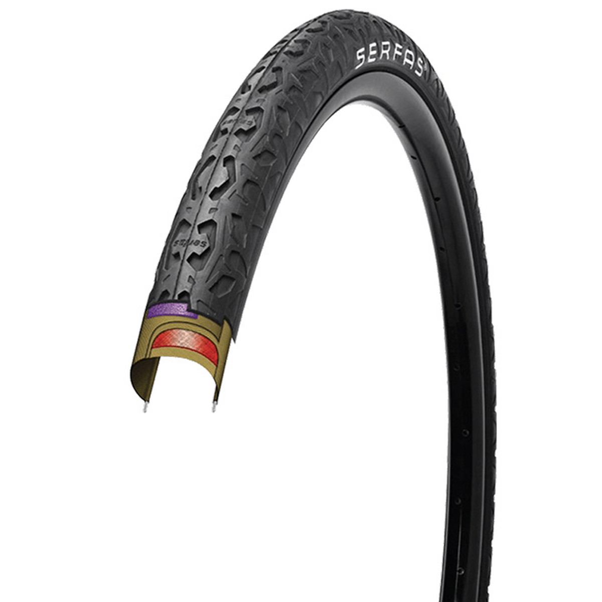 SERFAS/サーファス MEO DRIFTER CITY（ドリフター シティ） 26X2.0 タイヤ 自転車部品 サイクルパーツ