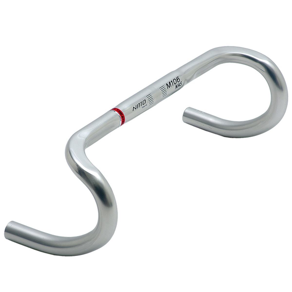 NITTO M106NAS 400mm Silver Handlebar Bicycle Parts Cycle Parts