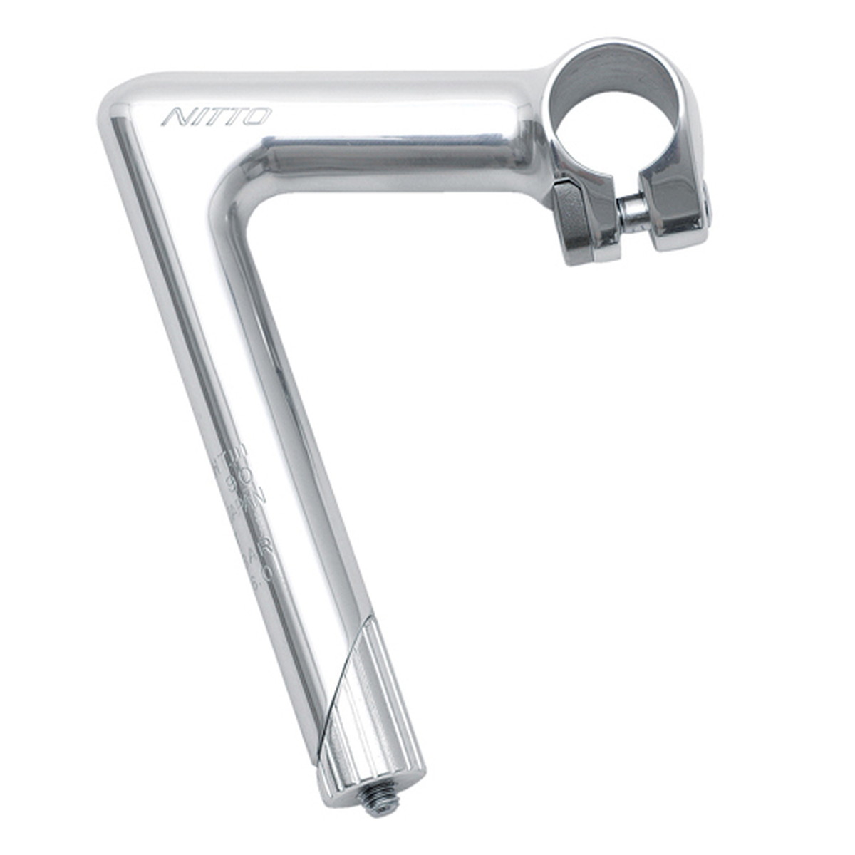 NITTO/닛토 NP 스템 26.0mm 클램프(PEARL) 90mm 실버 자전거 부품 사이클 파트