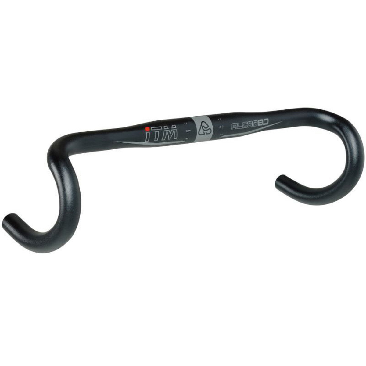 ITM/アイティーエム ALCOR 80 400mm ブラック/グレー ハンドル 自転車部品 サイクルパーツ